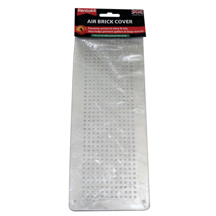 Rentokil RKLFRP10 Air Brick Cover - Prevents Access To Mice/Rats, White