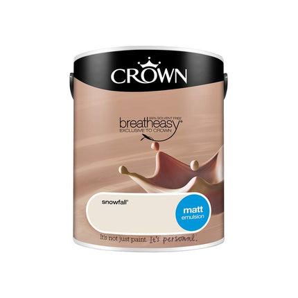 Crown Retail Core Emulsion Matt Snowfall 5 L