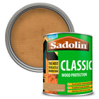 WALLPAPER EMPIRE Sadolin Classic All Purpose Woodstain 750ml - Deep Penetrating Protection (Light Oak)