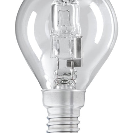 Status 28SHRSESC1PK8 Halogen Round Bulbs E14, 28/37 W, Set of 8