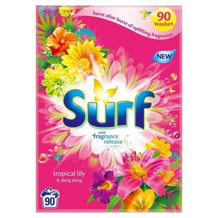 Surf Tropical Lily & Ylang Ylang Laundry Detergent Powder 6.3kg