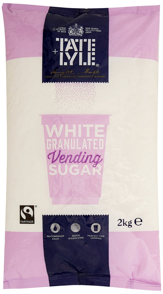 Tate And Lyle Sugars Fairtrade Vending Sugar 2 kg