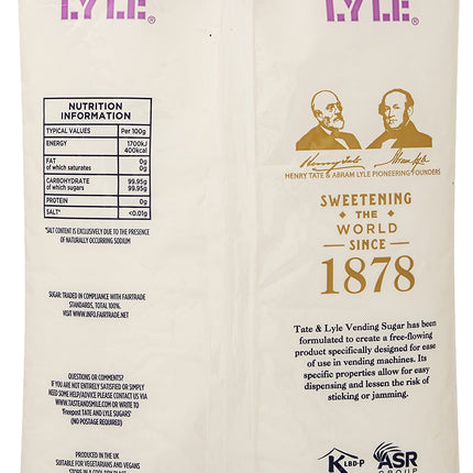 Tate And Lyle Sugars Fairtrade Vending Sugar 2 kg