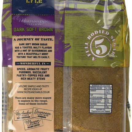Tate & Lyle Sugars Dark Soft Brown Sugar, 3 kg, Pack of 4