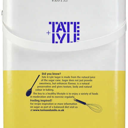 Tate and Lyle Fairtrade Caster Sugar Drum 3 kg