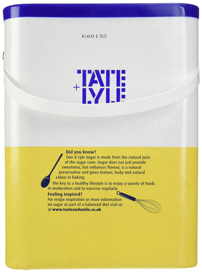 Tate and Lyle Fairtrade Caster Sugar Drum 3 kg
