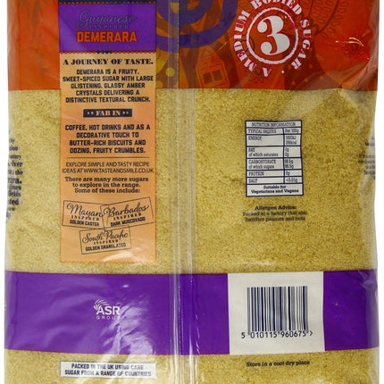 Tete Lyle Demerara Sugar 3 kg