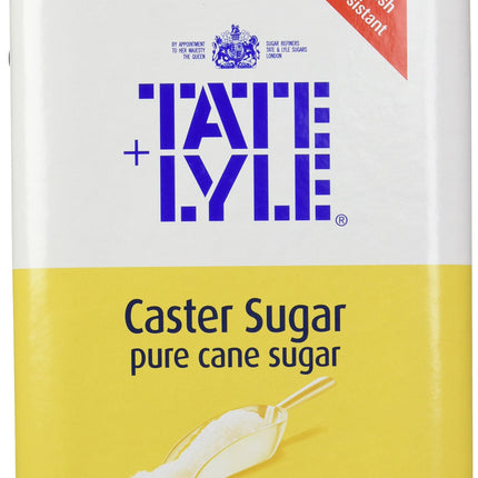 Tate and Lyle Fairtrade Caster Sugar Drum 3 kg