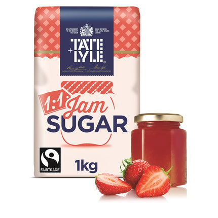 Tate & Lyle Fairtrade 1:1 Jam Sugar, 1kg