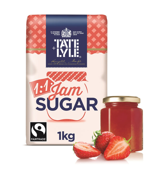 Tate & Lyle Fairtrade 1:1 Jam Sugar, 1kg