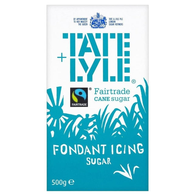 Tate & Lyle Fairtrade Fondant Icing Sugar (500g) - Pack of 2