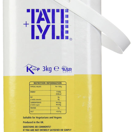 Tate and Lyle Fairtrade Caster Sugar Drum 3 kg