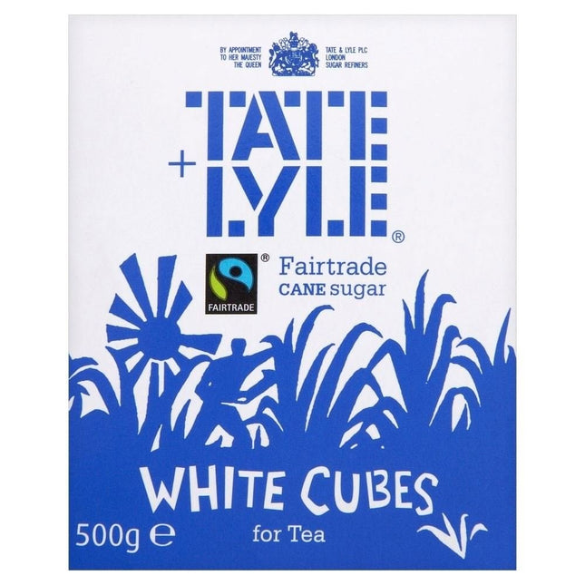 Tate & Lyle Fairtrade White Sugar Cubes (500g) - Pack of 6