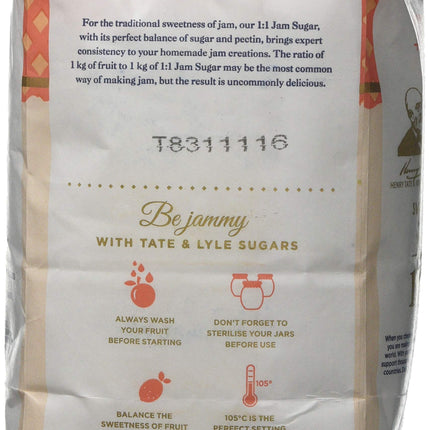 Tate & Lyle Jam and Pectin Sugar 1 Kg (Pack of 5)