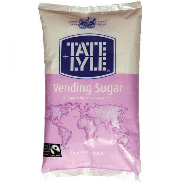 Tate And Lyle White Vending Sugar 6 x 2Kg bags ( 12KG)