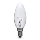30x 28W = 40W Candle SES E14 Small Screw Cap Long Life Clear Halogen Light Bulb