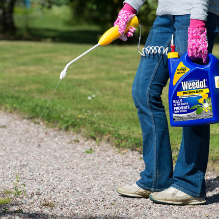 Weedol Pathclear Weedkiller with Power Sprayer, Ready To Use, 5L