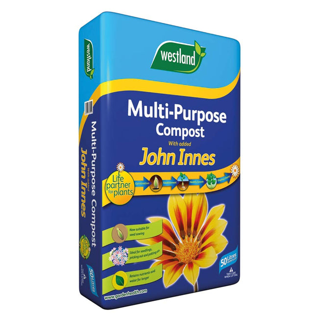 Westland 50L Multi-Purpose Compost with John Innes, Brown