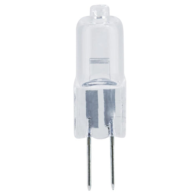 2 x Eveready G4 20W 12V Halogen Capsule Light Bulbs, Dimmable Lamps, 240 Lumen, 2000 Hours Life, Clear Finish