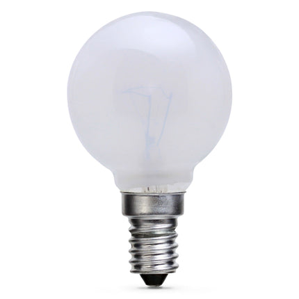 Powertech 20 X 60 WATT SES (E14) Small Edison Screw Pearl Golf Ball Round Lamps Light Bulbs