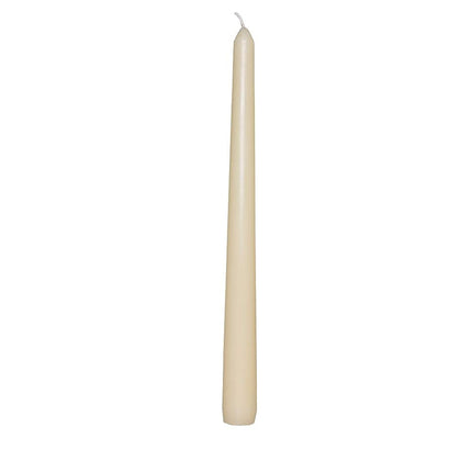 Price's Candles - Ivory Dinner Candles - 10 Pack - Unscented - Slow Burning Candles - Multi-Purpose - Smokeless Candles