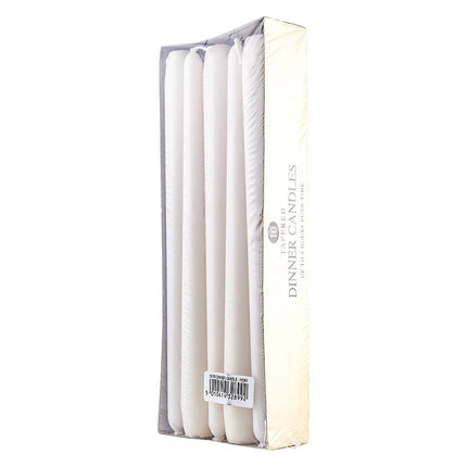 Price's Candles - Ivory Dinner Candles - 10 Pack - Unscented - Slow Burning Candles - Multi-Purpose - Smokeless Candles