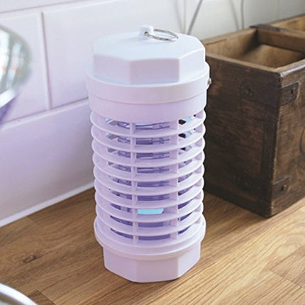 Zero In ZER880 High Voltage Insect Killer (Poison-Free Bug Zapper, UV Light Lamp, Kills Flies, Midges and Mosquitoes, Home Use Electric Fly Killer), Clear, One Size