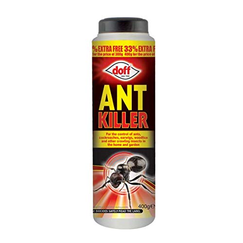 6 x Doff 400g Ant and Crawling Insect Killer Powder Cockroach Earwig Woodlice