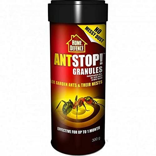 Home Defence 2 x ANT STOP ANT & NEST KILLER GRANULES EASY TO USE 2 x 300G TUB
