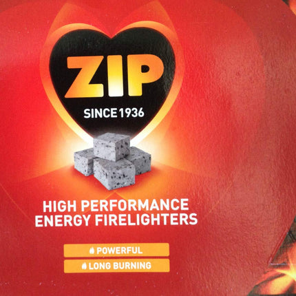 3 X Zip High Performance Energy Firelighters Pack of 30 Plus 33% Free