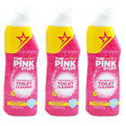 3 x The Pink Stuff The Miracle Toilet Cleaner, 750ml
