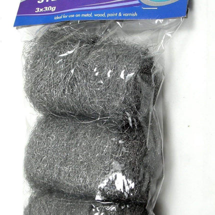 Pack of 3 Assorted Rolls of 30g Wire (Steel) Wool. – Goods Wholesale ...