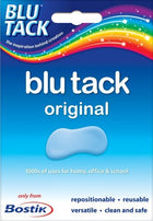 4 x Bostik Blu-tack Original Mastic Putty Adhesive Non-toxic Blue 60 g Ref 801103 by Bostik