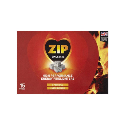 Zip High Performance Energy Firelighters 30 Cubes