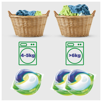 Ariel All-in-1 PODS Washing Liquid Laundry Detergent Tablets/Capsules, 135 Washes (45 x 3), Original, Brilliant Cleaning Even In A Cold Wash