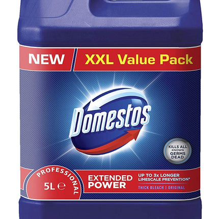 Domestos Extended Germ Kill Bleach, 5 L - 2 Pack
