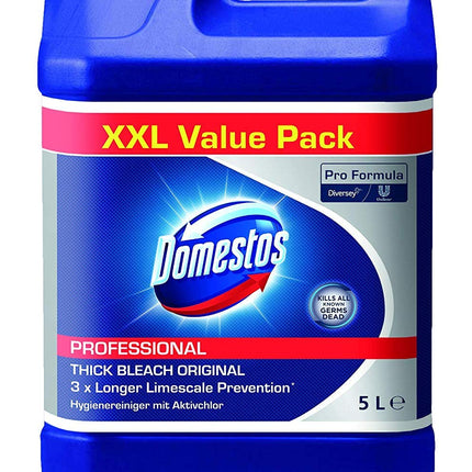 Domestos Extended Germ Kill Bleach, 5 L - 2 Pack