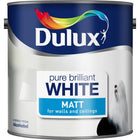 Dulux Matt Pure Brilliant White - 7L