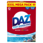 Daz Washing Powder for Whites & Colours 80 Washes 4kg