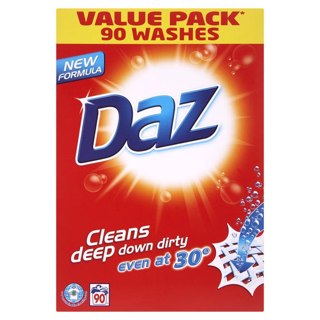 Daz Regular Laundry Detergent Powder 90 Washes 6.12 kg