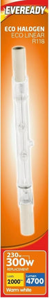 Eveready ECO Halogen Linear Light Bulb, R7s, 230 W