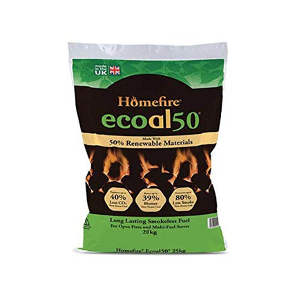 Ecoal 50 Smokeless Coal | 20kg