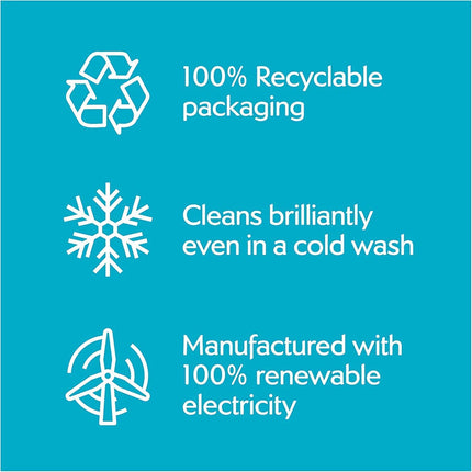 Fairy Non-Bio PODS, Washing Liquid Laundry Detergent Tablets / Capsules, 135 Washes (45 x 3), Huggably Soft for Sensitive Skin