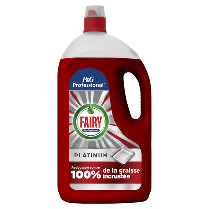 Fairy Professional Platinum Hand Dish Detergent 4 L Cleans up to 55,000 Plates