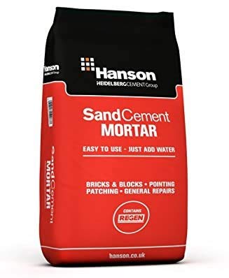 Hanson 2 x Sand Cement Mortar 20kg [Energy Class A]