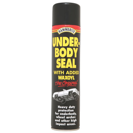 Hammerite Vehicle Underbody Aerosol Seal Black 600ml