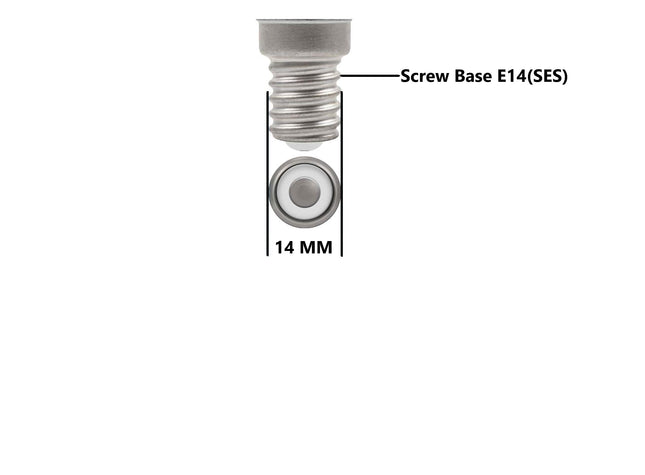 kanta 5 x 25w Pygmy Light Bulb SES (E14) Appliance/Salt/Lava/Nightlight/Decorative/Signs - Warm White