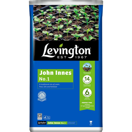Levington John Innes No.1 Compost 30L for Young Plants and Root Cuttings