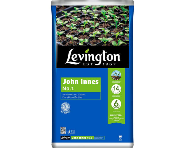 Levington John Innes No.1 Compost 30L for Young Plants and Root Cuttings