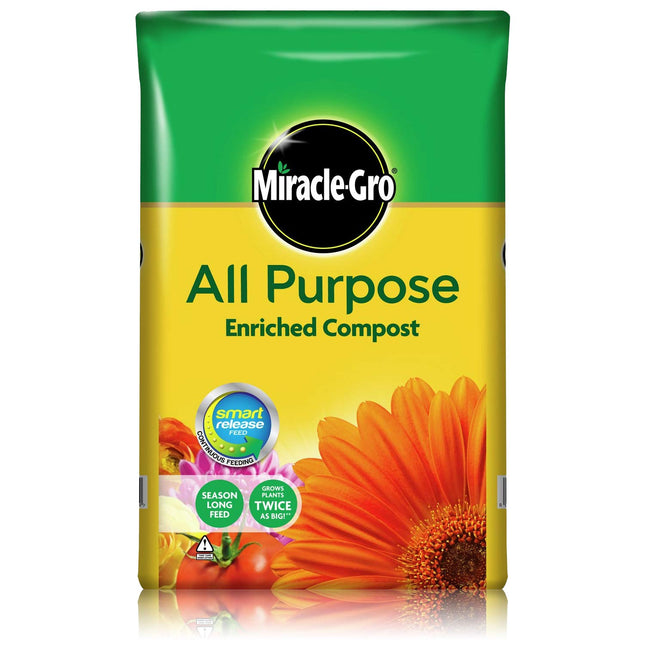 Miracle-Gro All Purpose Enriched Compost AllPurpose, Multi